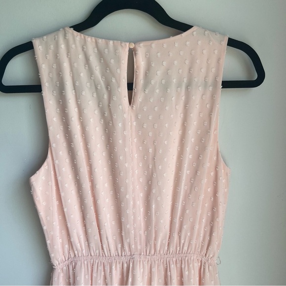 Elle Blush Polka Dot Dress - Size 6 - Picture 8 of 9